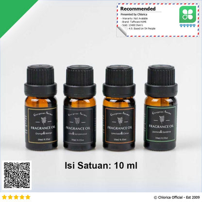 Taffware HUMI Minyak Aromatherapy 8 in 1 Essential Oil 10ml RH 28