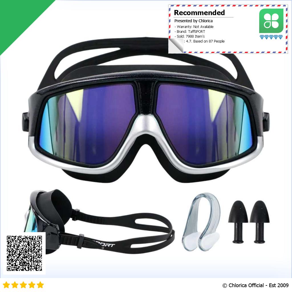 TaffSPORT Kacamata Renang Polarizing Anti Fog UV Protection GOG 3610