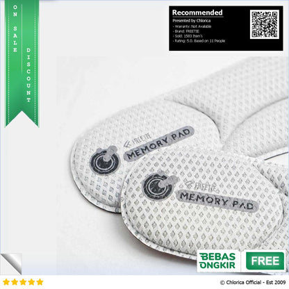 FREETIE Insole Sepatu Alas Kaki Orthopedic Breatheable Anti Bacteria