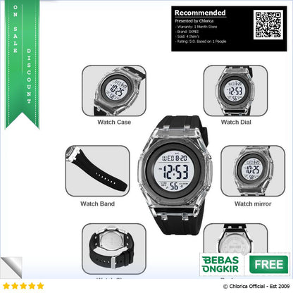 SKMEI Jam Tangan Pria Digital Sport Watch 2063