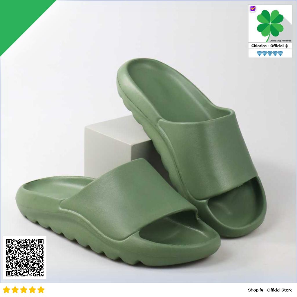 Rhodey Breath Sandal Rumah Anti Slip Slipper EVA Soft Unisex