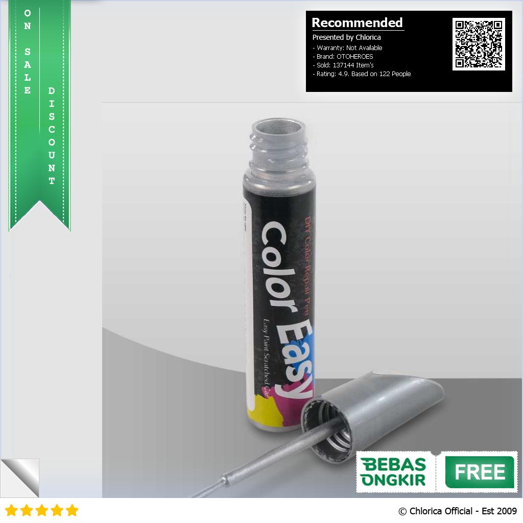 OTOHEROES ColorEasy Cat Penghilang Lecet Cat Mobil Scratch Paint 12ml BS 1 CH 015 YS 312 HOS 25