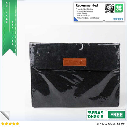 Rhodey Sleeve Case Laptop Macbook Felt with Pouch AK01