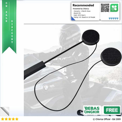 Vnetphone Headset Bluetooth Helm Motorcycle Anti Interference BT8