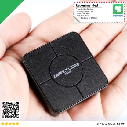 TaffSTUDIO 2 in 1 Audio Bluetooth 5.0 Transmitter Receiver 3.5mm KN326