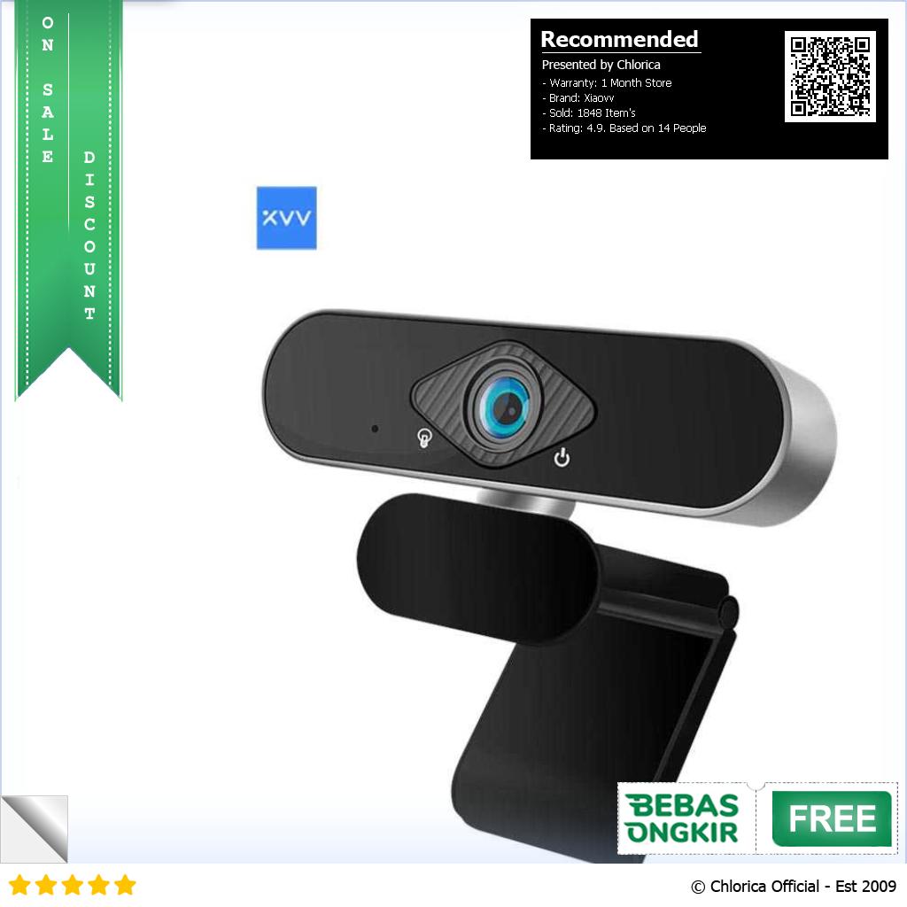 Xiaovv HD Webcam Video Conference 1080p 30fps with Microphone