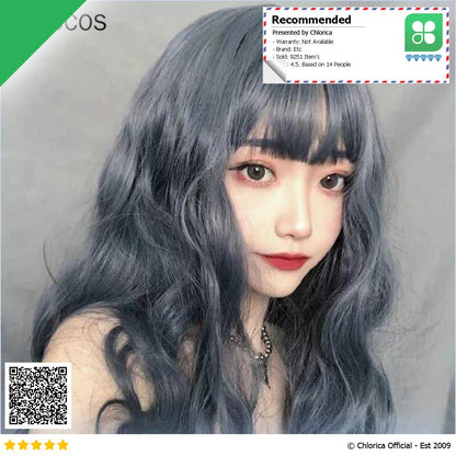 FYNHA Wig Rambut Palsu Model Wavy 65 cm HB 004