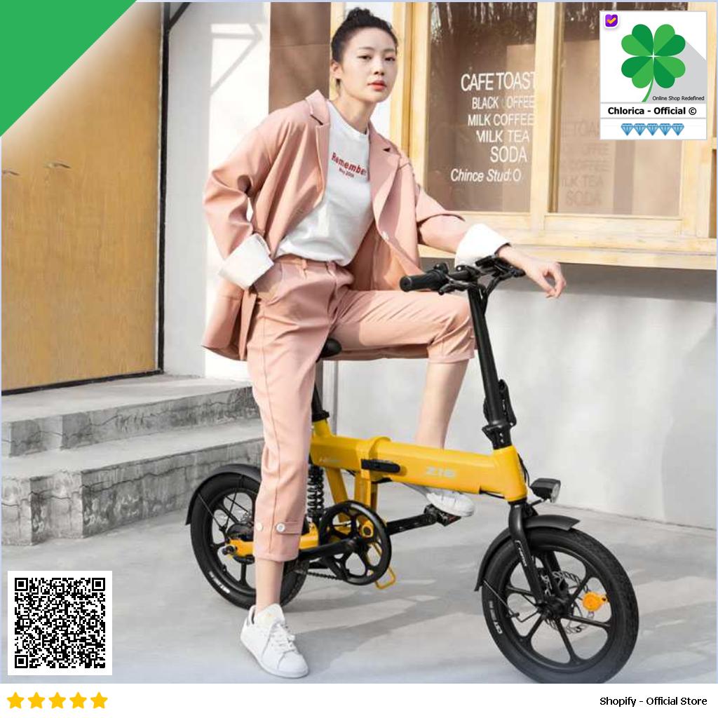 Xiaomi HIMO Z16 Sepeda Listrik Lipat Folding Bike Moped 36V 250W 80KM