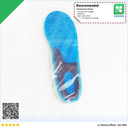 DADIJIER Insole Sepatu Alas Kaki Orthopedic Shock Absorb Gel KYL