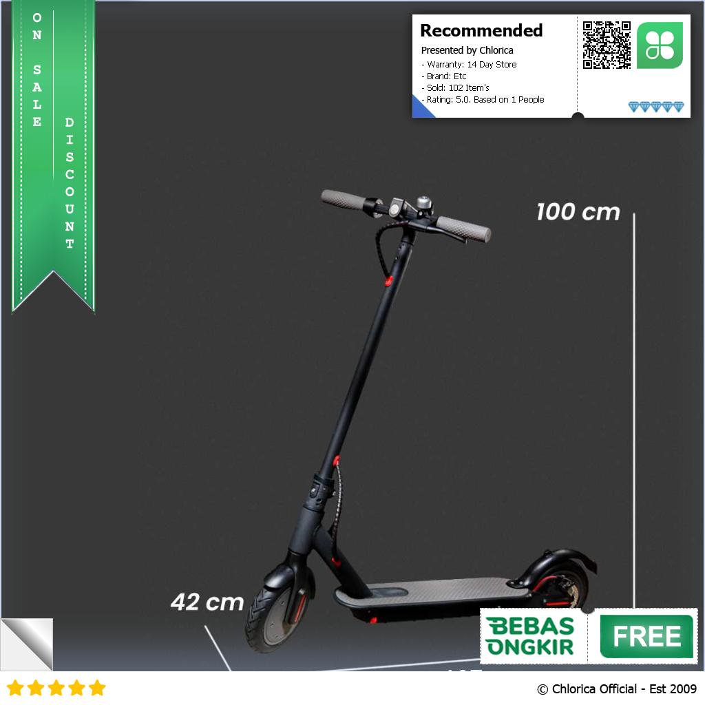 Mankeel Skuter Listrik Lipat Electric Scooter Powerful 6.6 AH 8.5 Inch M187