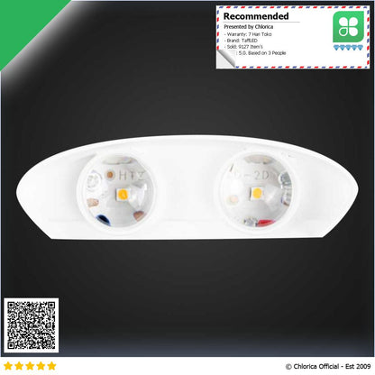 TaffLED Lampu Dinding Hias Outdoor Aluminium 4W 4 LED Warm White B053