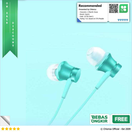 Xiaomi 1More Design Piston Huosai 3 Earphone Fresh Version ORIGINAL