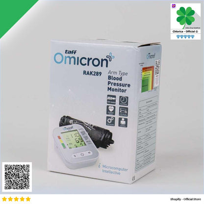 TaffOmicron Pengukur Tekanan Darah Tensimeter Digital with Voice RAK289