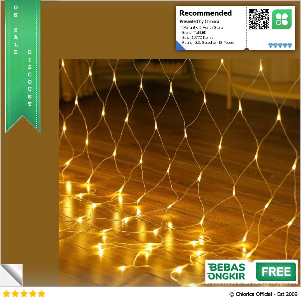 TaffLED Lampu Hias Jaring String Lights Decoration EU Plug EK 04