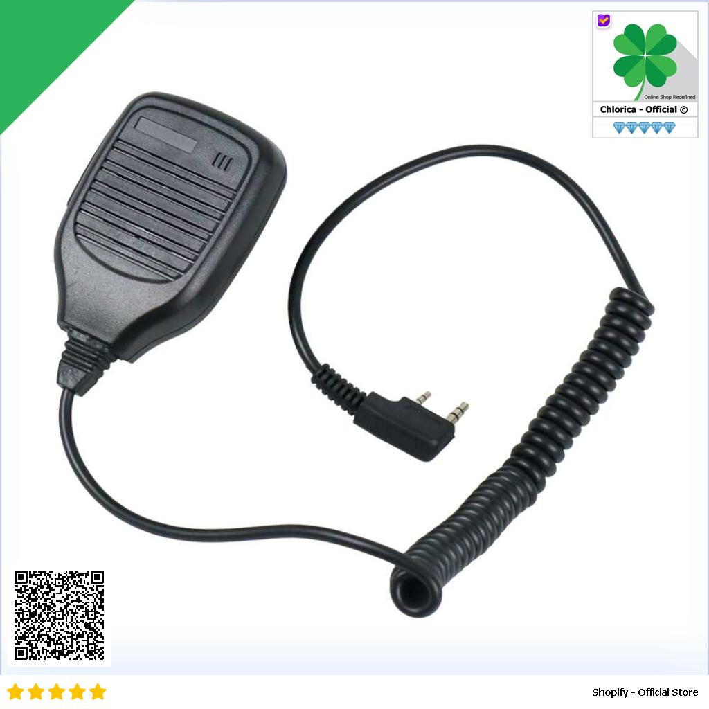 Taffware Speaker Mikrofon for Baofeng Kenwood HYT Walkie Talkie KMC