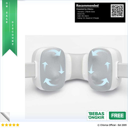 MINI Shiatsu Neck Massager Alat Pijat Leher Elektrik M1