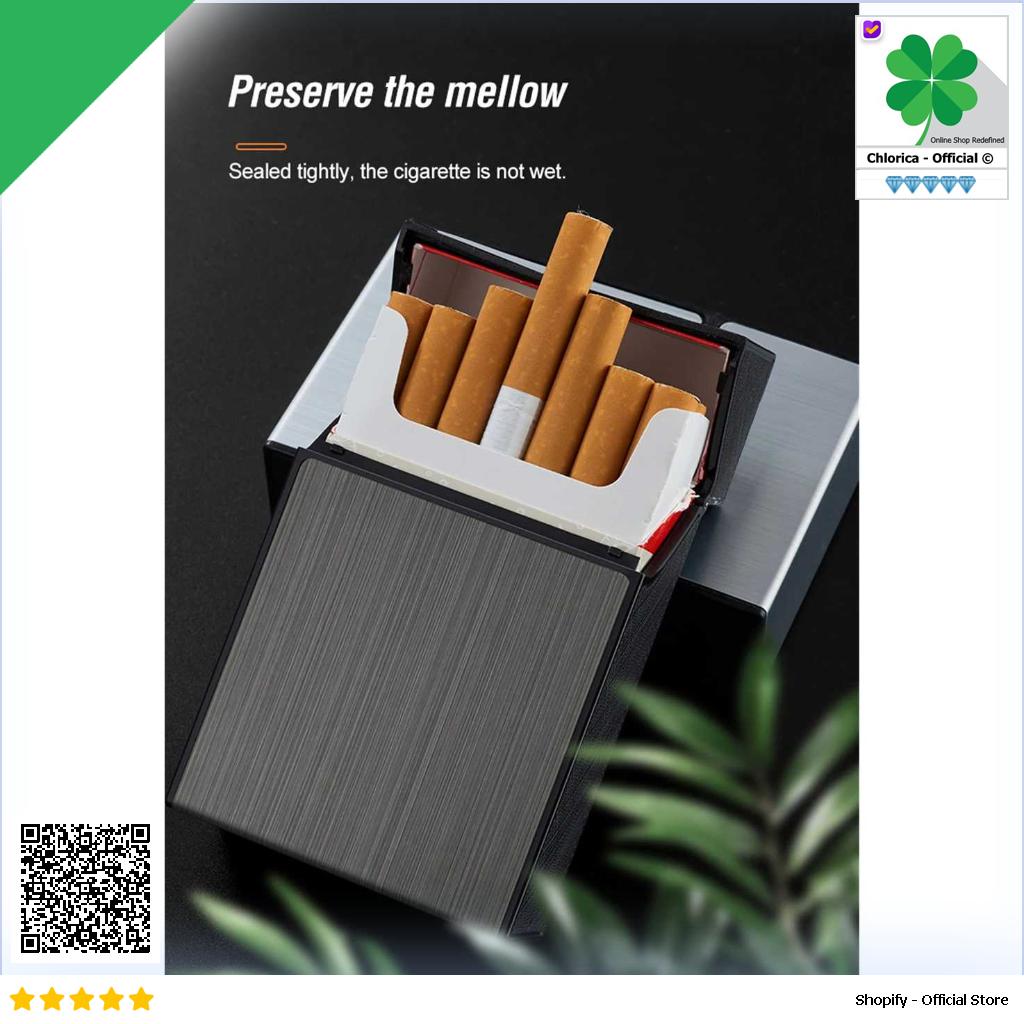 Firetric Kotak Rokok 20 Slot Anti Lembap Moisture Proof JD YH035D