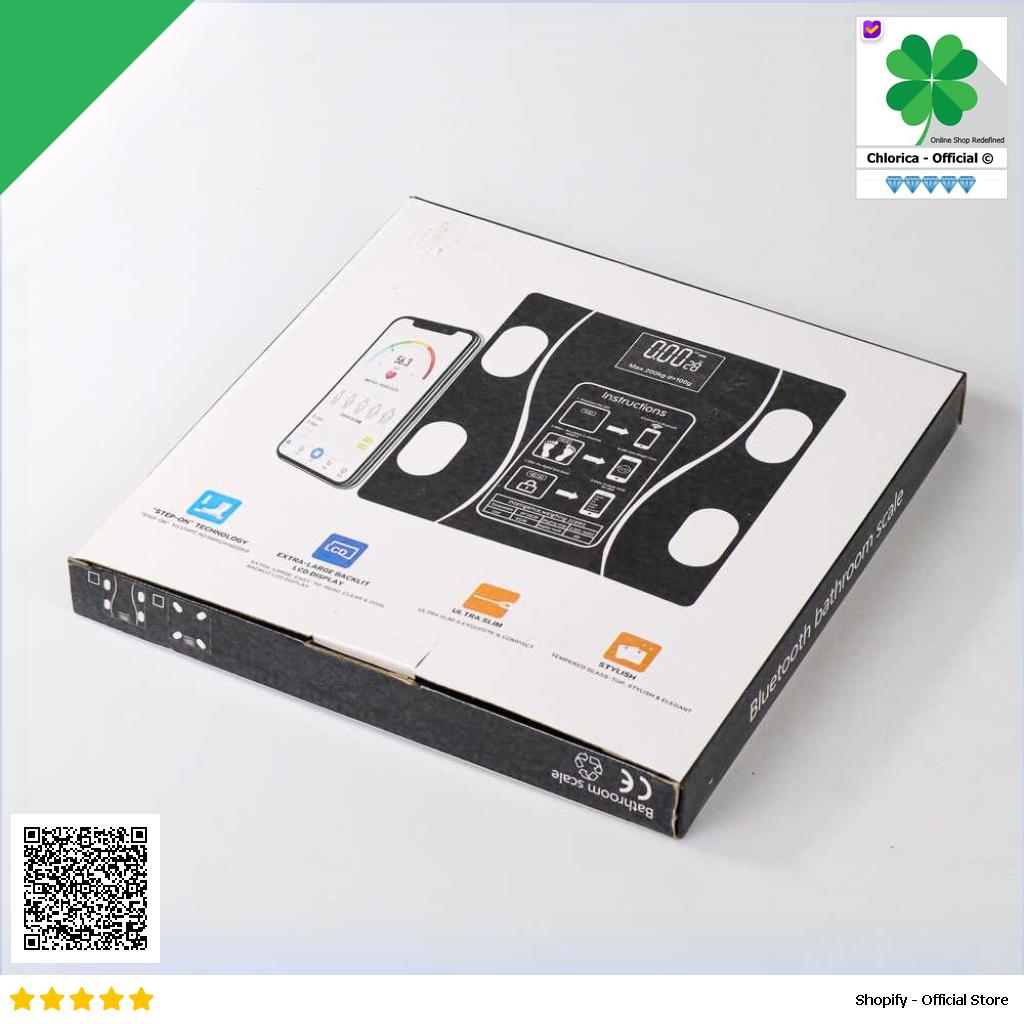 Taffware Digipounds Timbangan Badan Bluetooth Digital Scale 180kg SH Y01