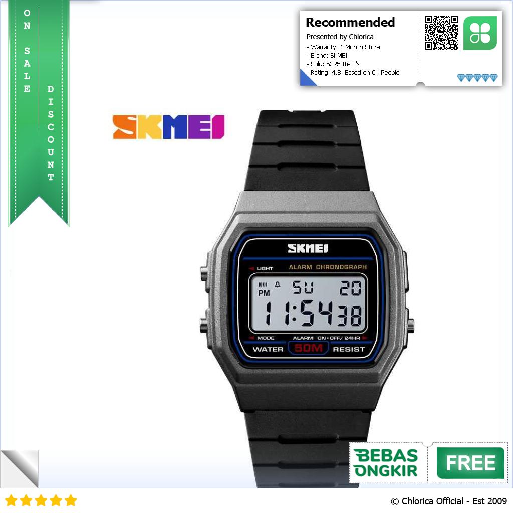 SKMEI Jam Tangan Digital Elegant Pria 1412