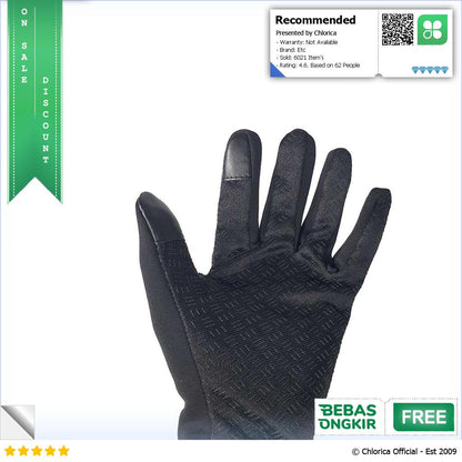 HKXY Sarung Tangan Motor Sepeda Anti Slip Touchscreen Gloves 1 Pair