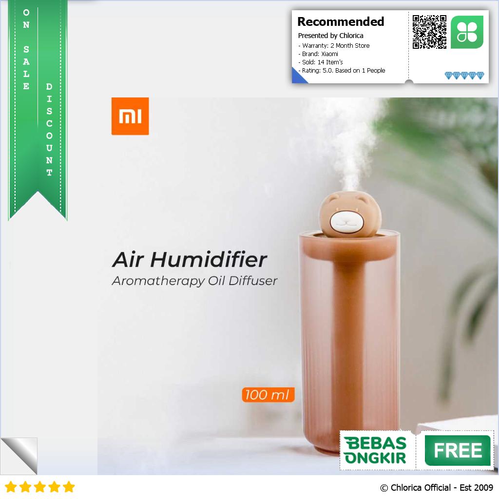 Xiaomi Air Humidifier Stick Aromatherapy Oil Diffuser Cute Bear 100ml 335