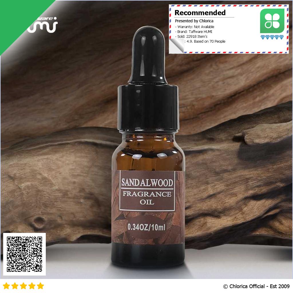 Taffware HUMI Pure Essential Oils Fragrance Minyak Aromatherapy 10ml RH 25