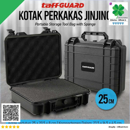 TaffGUARD Kotak Perkakas Jinjing Portable Storage Tool Bag with Spons BO 23