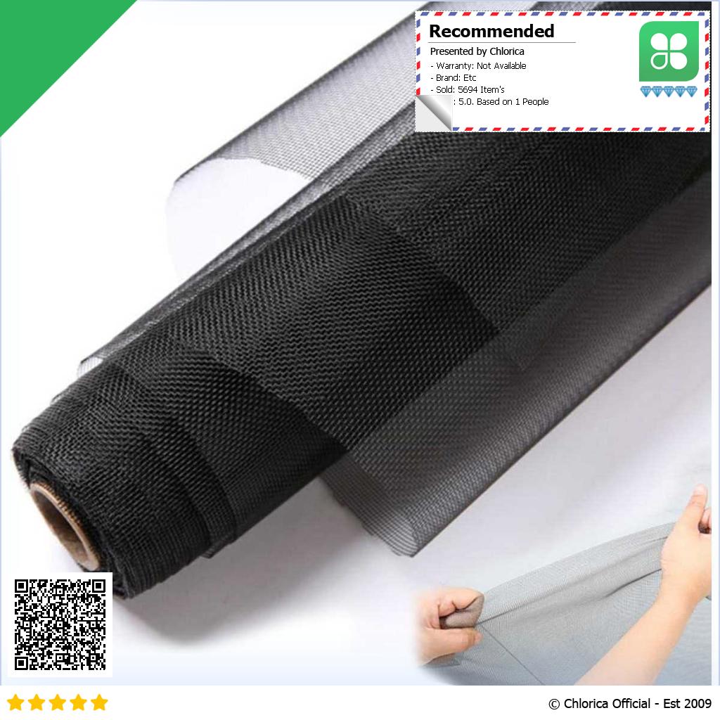 AWECOZEZQ Kasa Nyamuk Jaring Jendela Ventilasi Mosquito Net PP Nano AW15