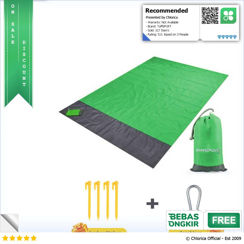 TaffSPORT Tikar Lipat Matras Camping Piknik Outdoor Waterproof Mat FS 008