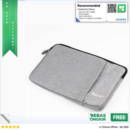 Rhodey Sleeve Case Laptop Waterproof Polyester Neoprene Bag L123F