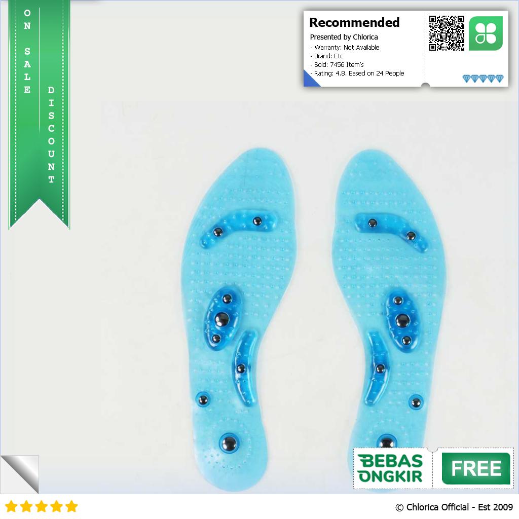 Sunvo Insole Sepatu Alas Kaki Orthopedic Magnetic Silicone Gel Pad Sn18