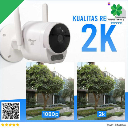 Xiaovv Kamera CCTV WiFi Outdoor Camera 2K XVV 3130S B10