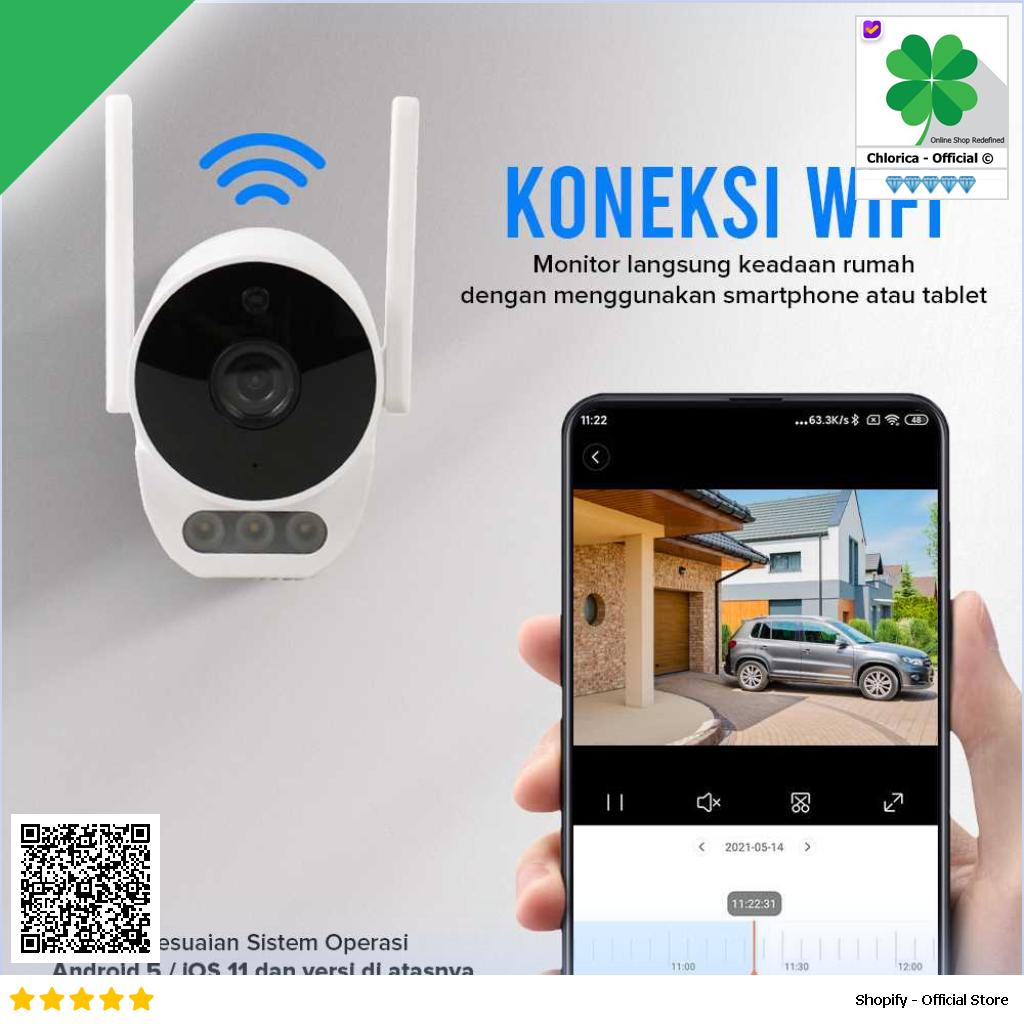 Xiaovv Kamera CCTV WiFi Outdoor Camera 2K XVV 3130S B10