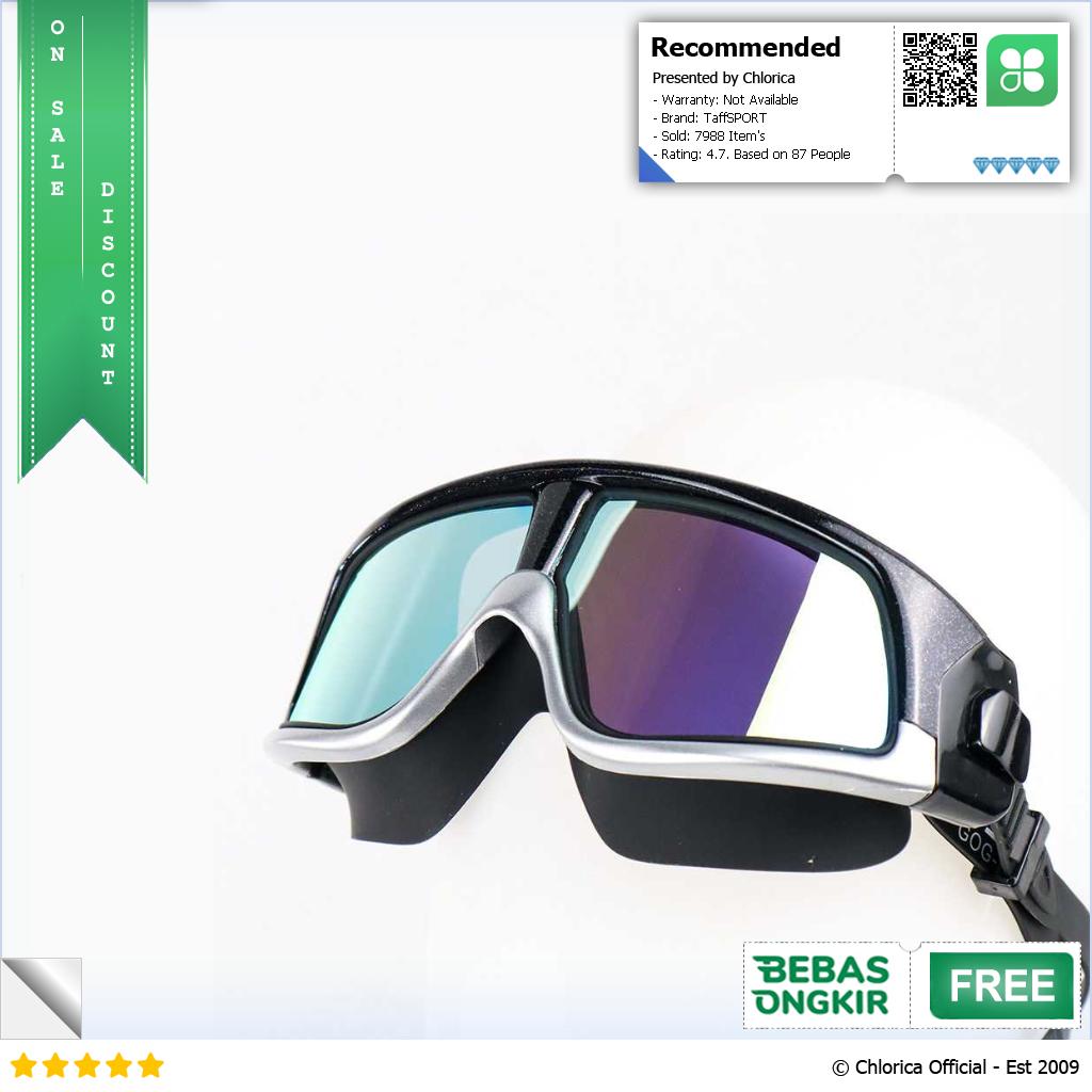 TaffSPORT Kacamata Renang Polarizing Anti Fog UV Protection GOG 3610