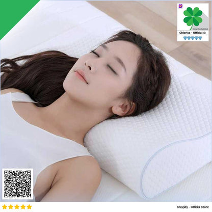 8H Tri curved Memory Foam Slow Rebound Pillow Bantal Tidur H1