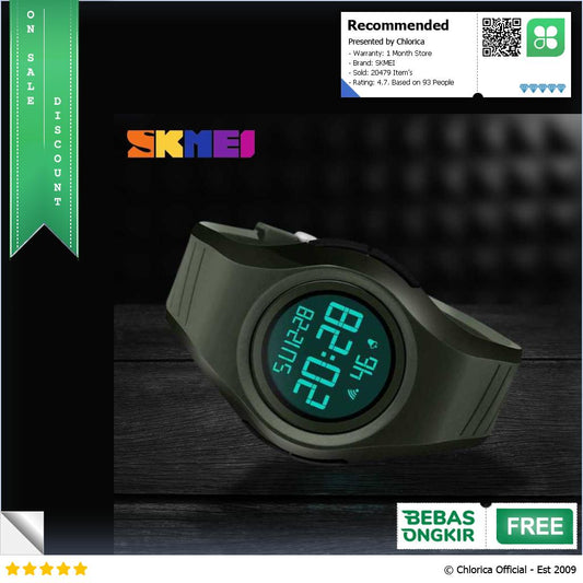 SKMEI Jam Tangan Digital Pria Anti Air 50 M 1269