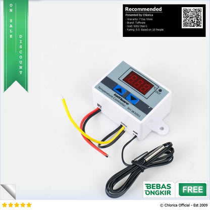 Taffware Digital Temperature Control Thermostat Microcomputer XH W3001