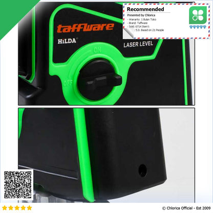 Taffware Hilda Self Leveling 12 Line Laser 3D High precision 3D 12