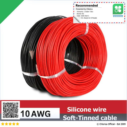 ALLWELL Kabel AWG Silicone Extra Soft Temperature Resistant Wire 1M MU 5