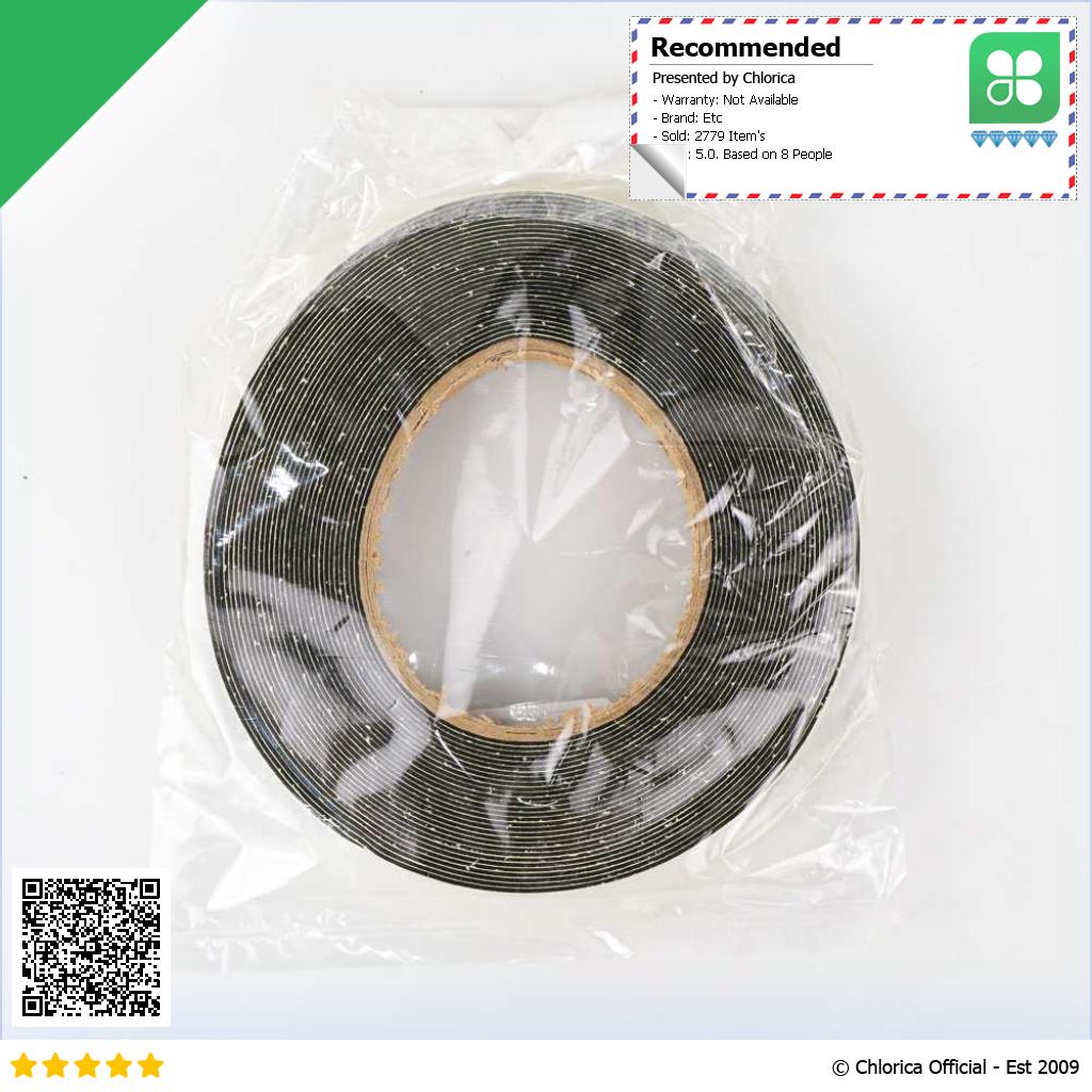 VENSTPOW Lis Strip Pintu Door Foam Sponge Rubber Seal 10M KK 062