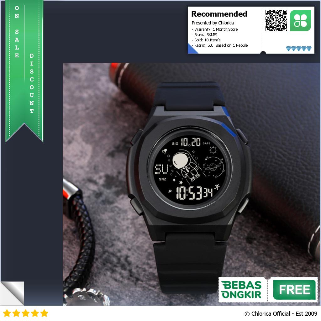 SKMEI Jam Tangan Pria Digital Sport Watch Space Series Waterproof 50M 2024