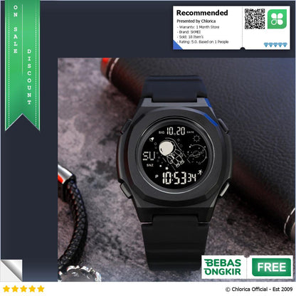 SKMEI Jam Tangan Pria Digital Sport Watch Space Series Waterproof 50M 2024