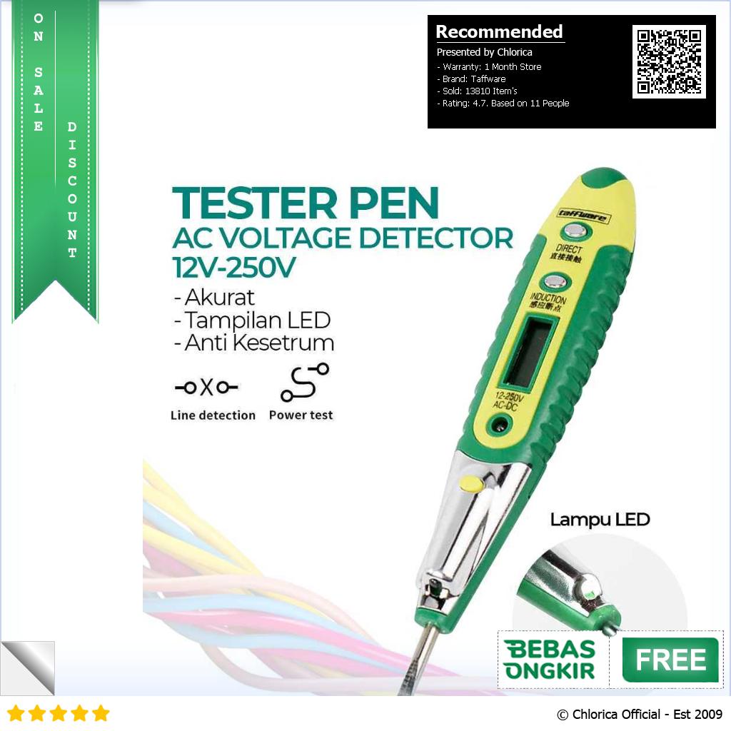 Taffware ANENG Tespen Tester Non Contact AC Detector 12V 250V VD700