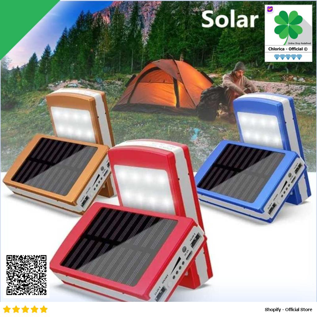 Rovtop Power Bank DIY Tenaga Solar dengan Lampu LED 4NB1