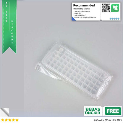 SSGP Cetakan Es Batu Kotak Ice Cube Square Tray Mold Model Grid DY0972