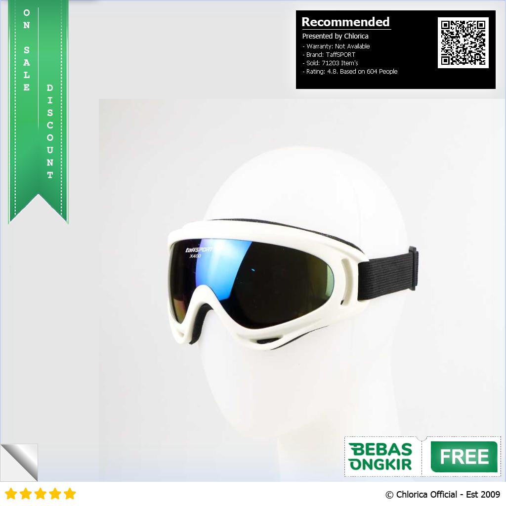 TaffSPORT Kacamata Olahraga Sport Goggles Ski Airsoft Polarized UV400 X400