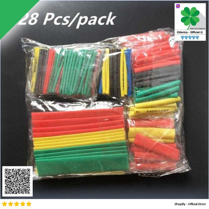 Taffware Selongsong Pelapis Kabel Insulasi Heat Shrink Tube 328 PCS DHS3