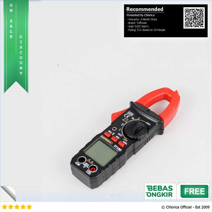 Taffware ANENG Digital Clamp Meter Voltage Tester NCV 4000 Digit ST180