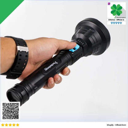 Pocketman Senter LED Waterproof USB Cree XPE 500 Lumens L 826