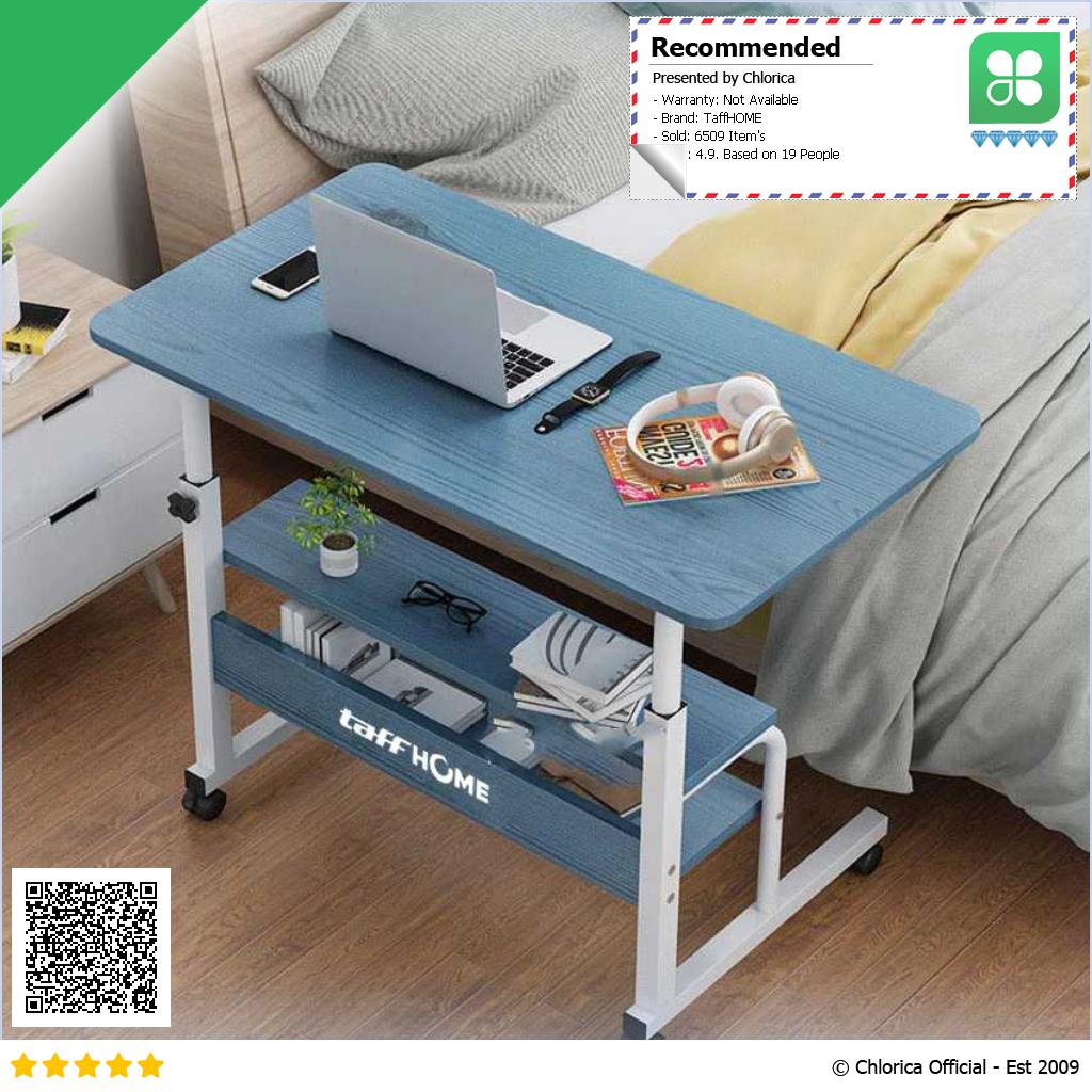 TaffHOME Meja Laptop Adjustable Portable Working Desk 3 Layer 60x40cm ND04